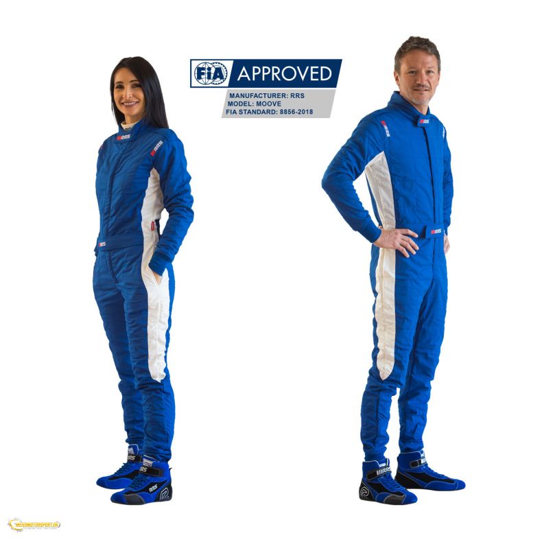 RRS MOOVE Race suit - BLUE - FIA 8856-2018