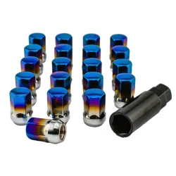 Hjulmtrik Chrom M12x1,5 (32mm)