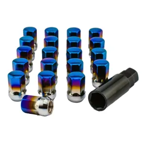 Hjulmtrik Chrom M12x1,5 (32mm)