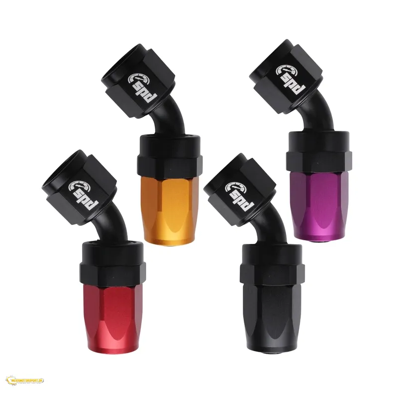 AN4 -45� Slange fitting