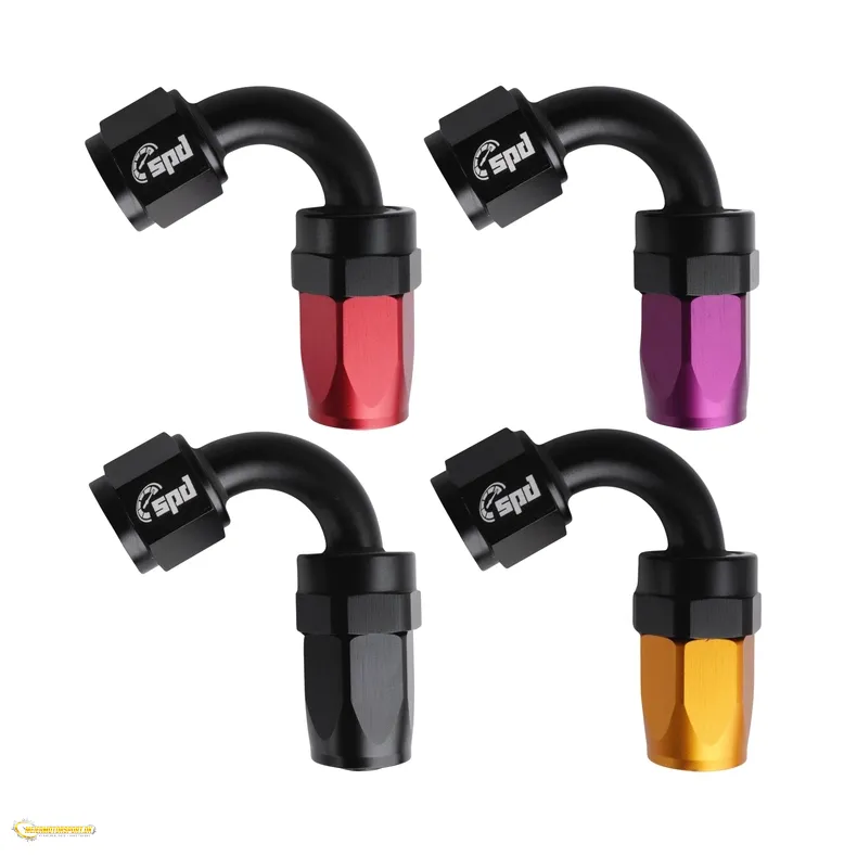 AN4 -120� Slange fitting