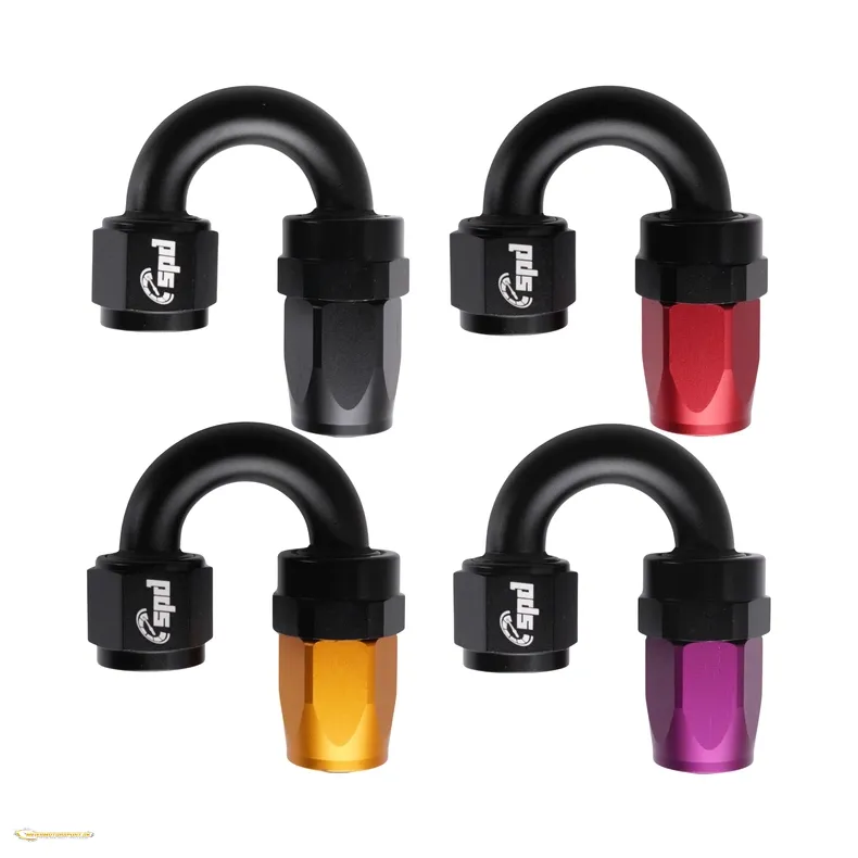 AN4 - 180 Slange fitting