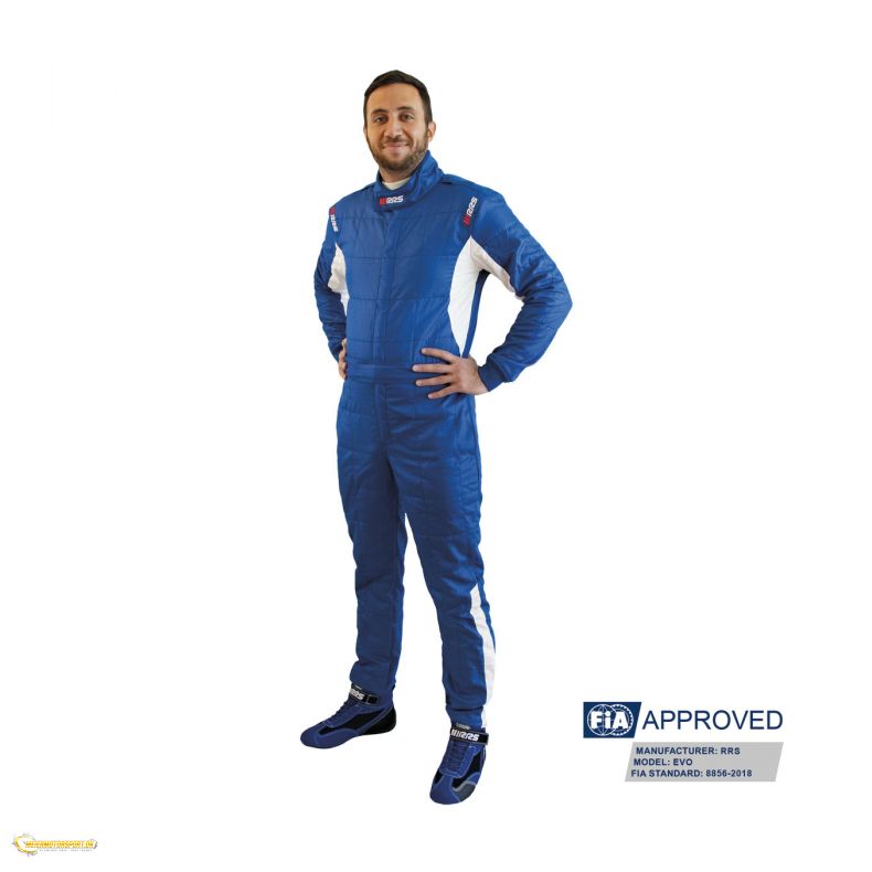 RRS Diamond Star race suit - Blue - FIA 8856-2018