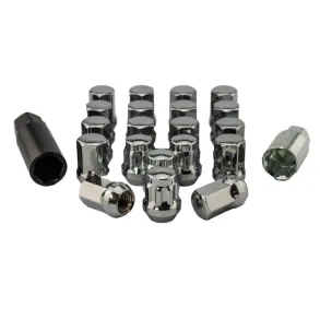 Hjulmtrikst Stl Slv M12x1,5 (32 mm)