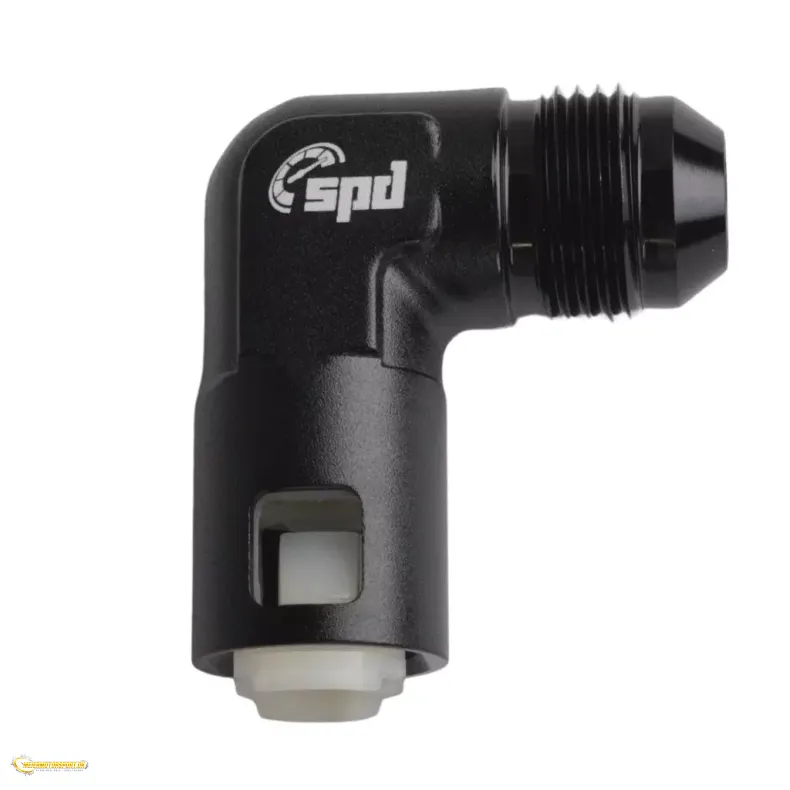 AN6 - 3/8" 90� hurtig forbindelse Hun