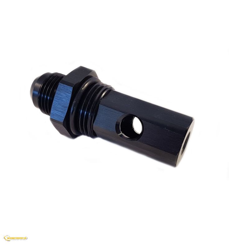 Roll over ventil AN10 sort (ydre gevind)