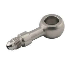 Banjo lige lang AN3 (10mm) rustfri