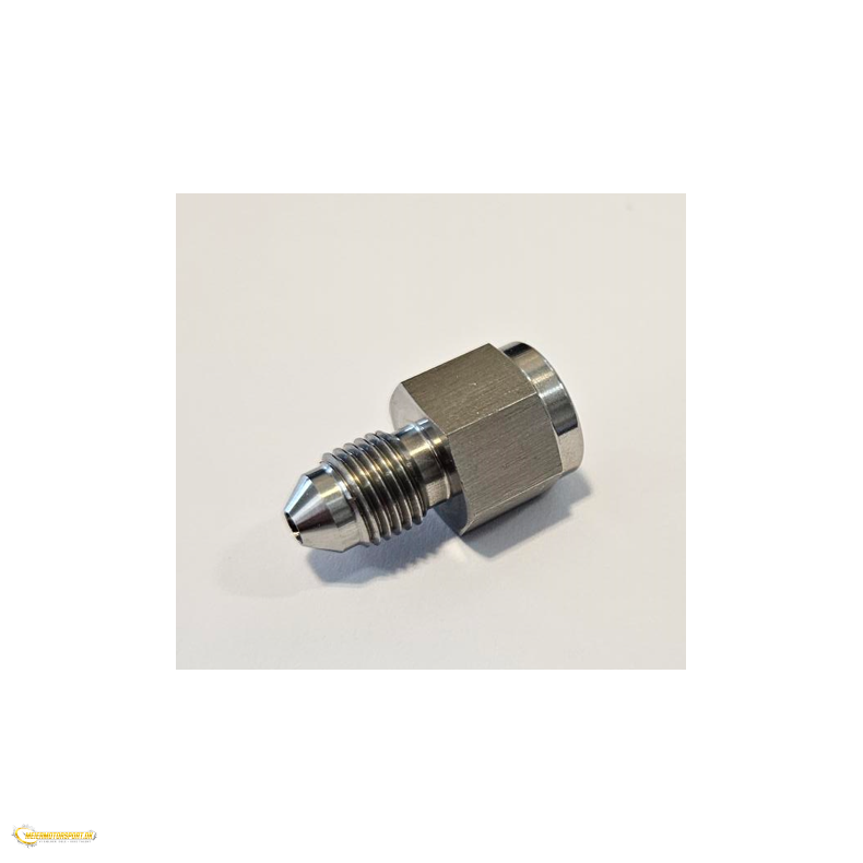 Adapter 3/8-24 - 1/8" NPT rustfri