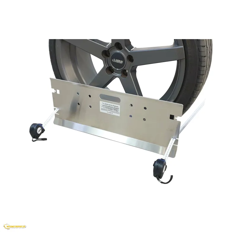 Toe plader - indstillingsplader