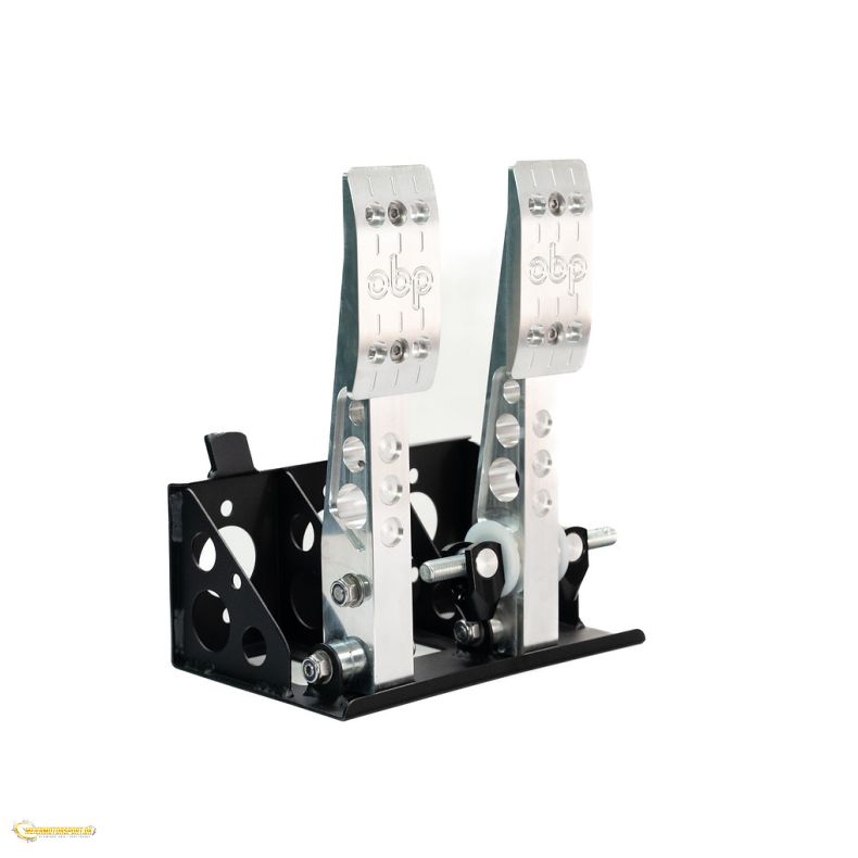 OBP gulvmonteret pedalstativ 2 pedaler Pro-Race V2