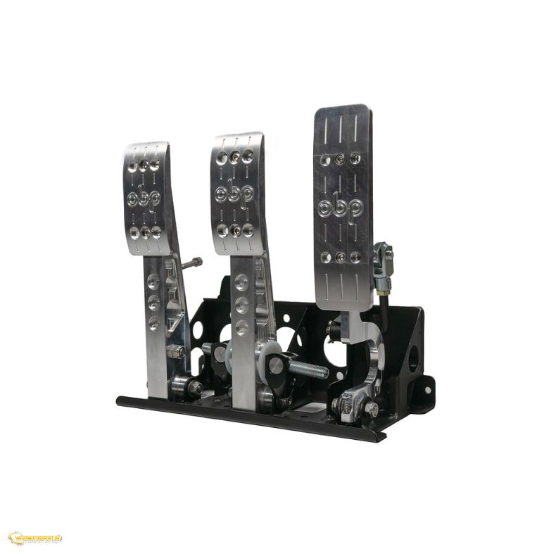OBP gulvmonteret pedalstativ 3 pedaler PRO-Race V2