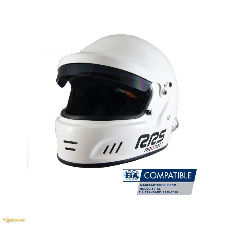Full Face Helmet PROTECT RALLY RRS FIA 8859-2015 SNELL SA2020