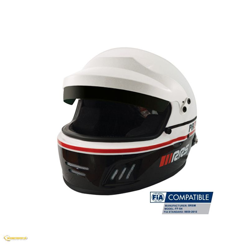Full face helmet Protect Rally RRS FIA 8859-2015 SNELL SA2020 - Black