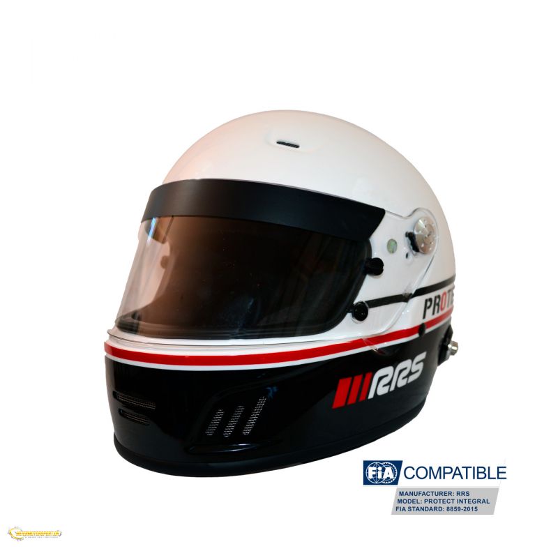 Helmet PROTECT Full face CIRCUIT RRS FIA 8859-2015 SNELL SA2020 - Black