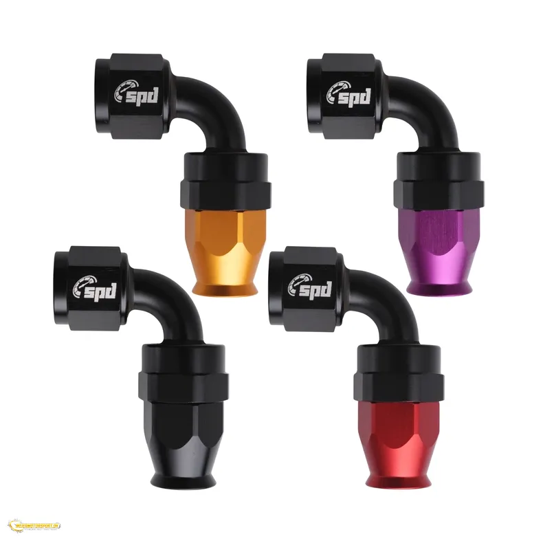 AN4 -90� PTFE Slange fitting