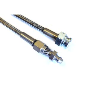 St�lflettet bremseslange til Udrykningsleje 45cm