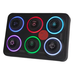 PDM6 Motorsport Tastatur- & Rel�modul med 6 Udgange