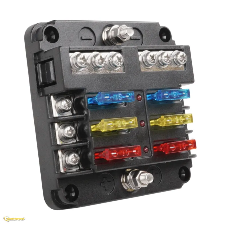 Sikring central 6-polet