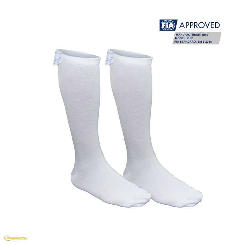 RRS ONE white socks - FIA 8856-2018