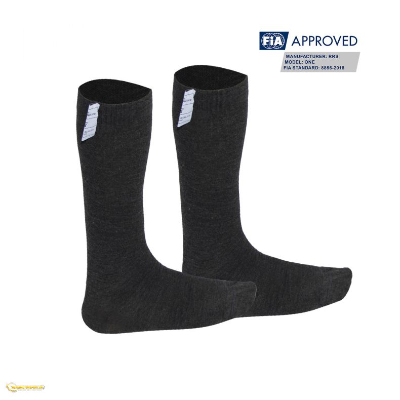 RRS ONE black socks - FIA 8856-2018