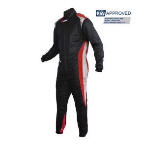 RRS PROLIGHT race suit black FIA 8856-2018
