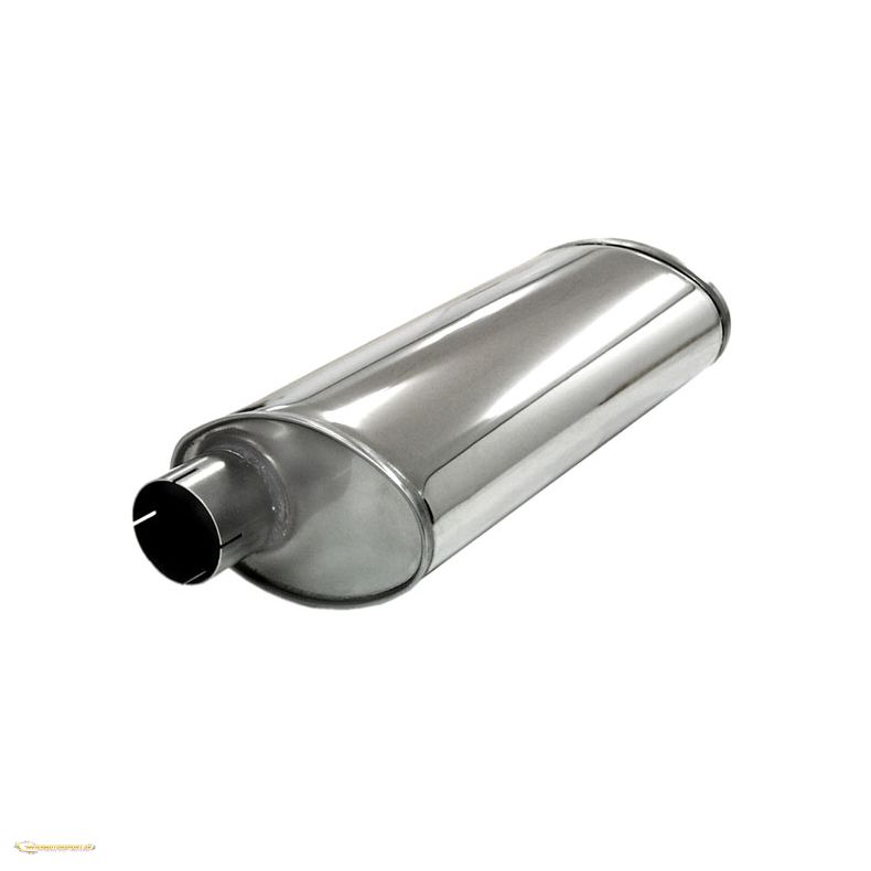 Lyddmper Turbo 76 Universal rustfri stl