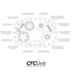 NUKE 60L Alu brndselscelle med integreret opsamlingstank