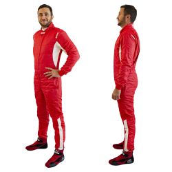 RRS Diamond Star race suit - Red - FIA 8856-2018