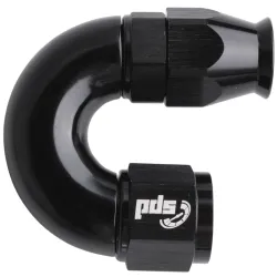 AN8 -180 Full flow PTFE Slange fitting