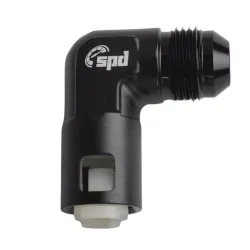 AN8 - 3/8" 90� hurtig forbindelse Hun