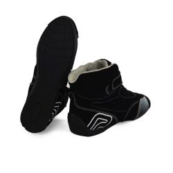 RRS black racing boots - FIA 8856-2018