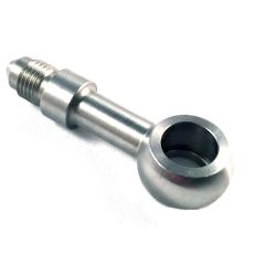 Banjo lige lang AN3 (10mm) rustfri