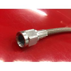 St�lflettet slange 620mm