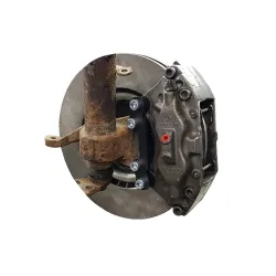 S60R/V70R frem - Volvo 240 bremsekalibersadapter