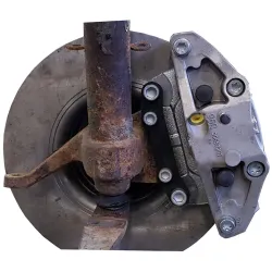 XC90 frem - Volvo 240 bremsekalibersadapter