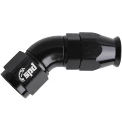 AN8 -45 Full flow PTFE Slange fitting