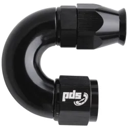 AN10 -180 Full flow PTFE Slange fitting