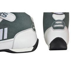 RRS Prolight white racing boots - FIA 8856-2018