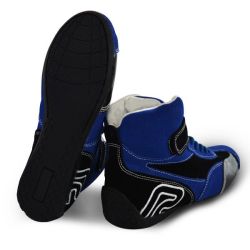 RRS blue racing boots - FIA 8856-2018