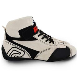 RRS white racing boots - FIA 8856-2018