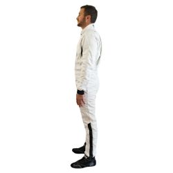 RRS Diamond Star race suit - Silver - FIA 8856-2018