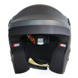 Helmet RRS JET PROTECT PREMIUM Black (mat) - FIA 8859-2015 SNELL SA2020