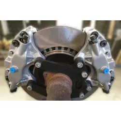 S60R/V70R bak - Volvo 2/7/940 bremsekalibersadapter (Dubbel OK)