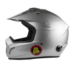 Helmet CROSS FIA 8859-2015 Grey