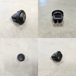 ON/OFF knap 12v Gr�n