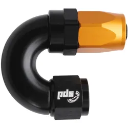 AN10 -180 Full flow Slange fitting