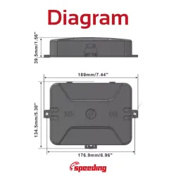 PDM12 Motorsport Tastatur- &amp; Rel�modul med 12 Udgange