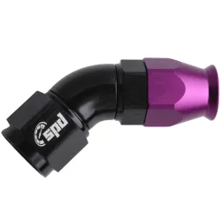 AN12 -45 Full flow PTFE Slange fitting