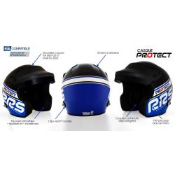 Helmet Protect Open face RRS FIA 8859-2015 SNELL SA2020 - Blue
