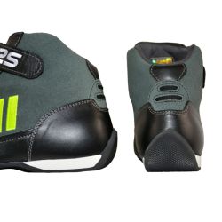 RRS Prolight acid yellow racing boots - FIA 8856-2018